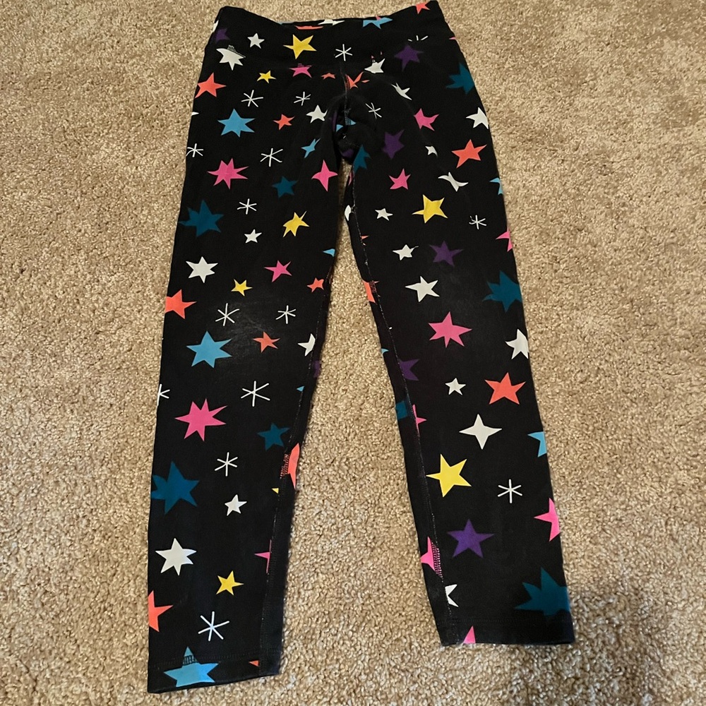 Hanna Andersson Starry Black Leggings